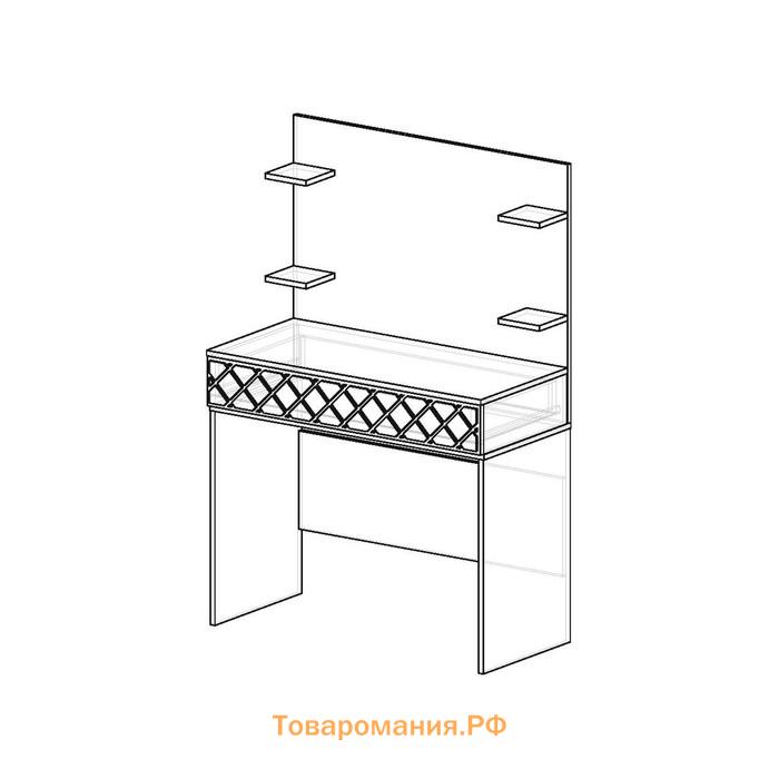 Трюмо «Николь», венге / лиственница светлая