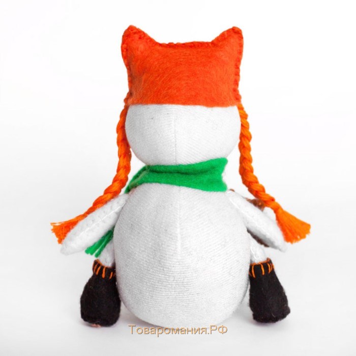 Набор для создания игрушки из фетра серия «Снеговичка» 13,5 см