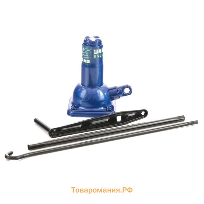 Домкрат механический бутылочный STELS 50103, 2 т, высота подъема 210–390 мм