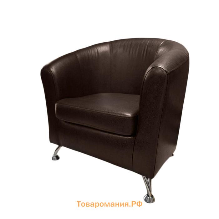 Кресло "Во" экокожа TEOS Dark Brown