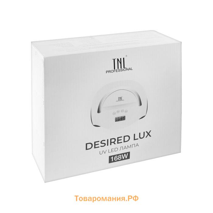 Лампа для гель-лака TNL Desired lux, UV/LED, 168 Вт, 36 диодов,таймер 10/30/60/99 сек, роз.