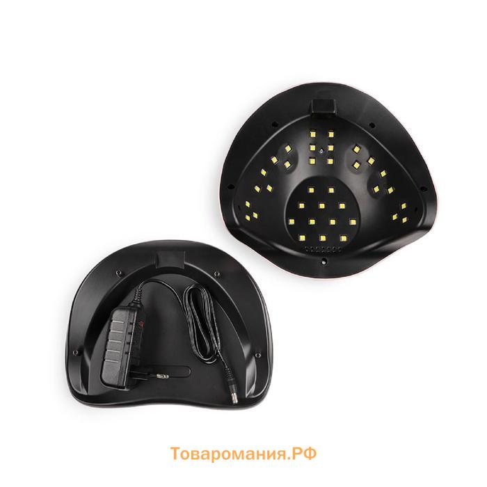 Лампа для гель-лака TNL Easy Pro, UV/LED, 120 Вт, 36 диодов, таймер 10/30/60/99 с, белая