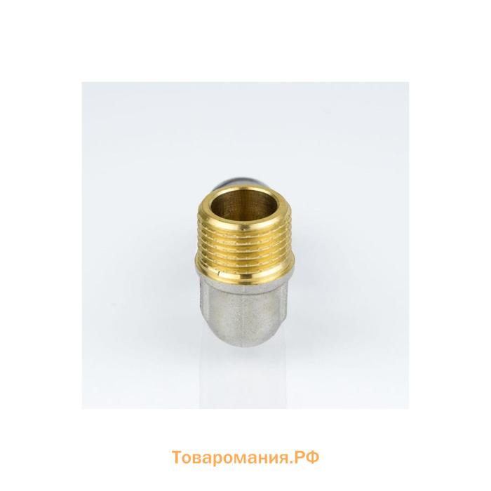 Угольник-пресс Aquasfera 8006-01, 16 мм х 1/2" х 90°, наружная резьба, латунь