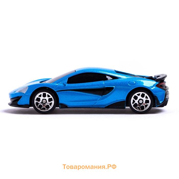 Машина металлическая McLaren 600LT, 1:64, цвет синий