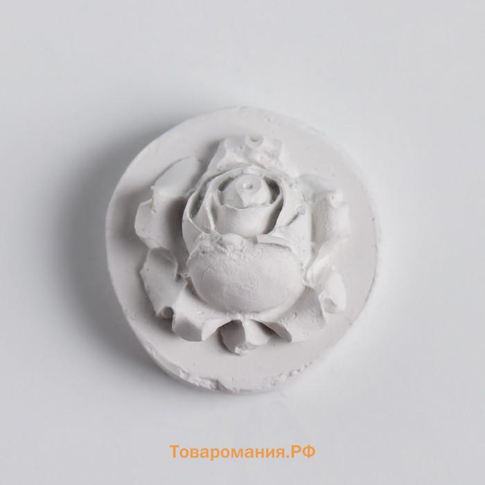 Молд силиконовый "Роза" d=2,3 см МИКС