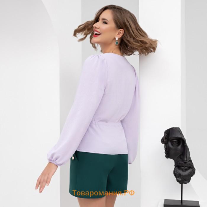 Блуза женская Charutti «Успешная карьера. Нежная сирень», размер 54
