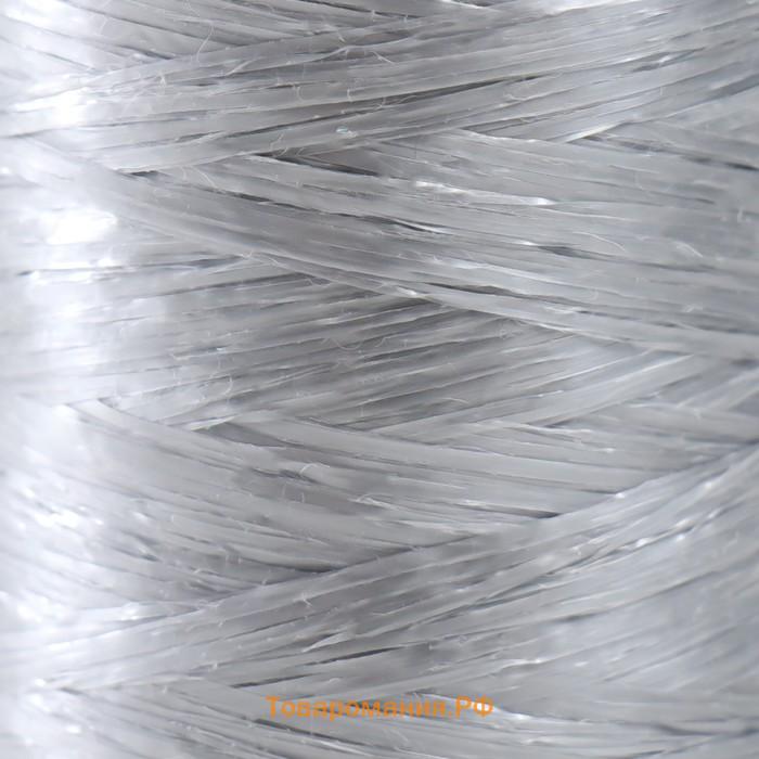 Пряжа для ручного вязания 100% полипропилен 200м/50гр. (10-серебро)