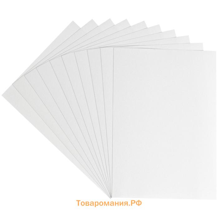 Бумага для акварели в папке А4, 15 листов, Гамма "Студия", 200 г/м2, среднее зерно