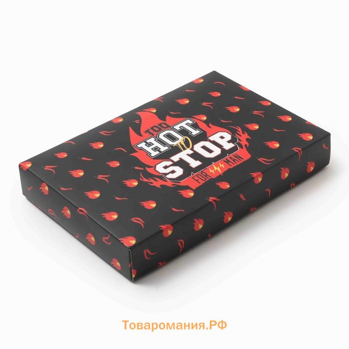 Набор трусов KAFTAN Hot Stop 2 штуки, чёрный/серый, размер 54