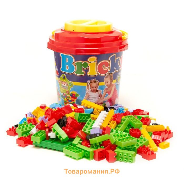 Конструктор BRICKS № 303, в ведре