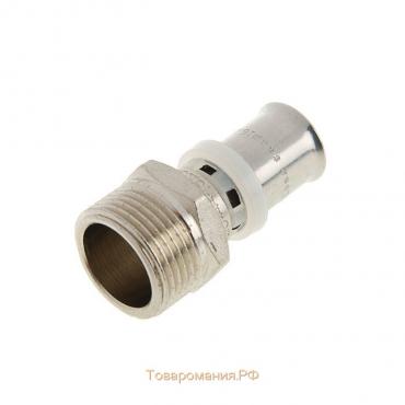 Муфта-пресс Valtec, 16 мм x 3/4" наружная резьба