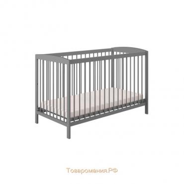 Кроватка детская Polini kids Simple 101, цвет серый