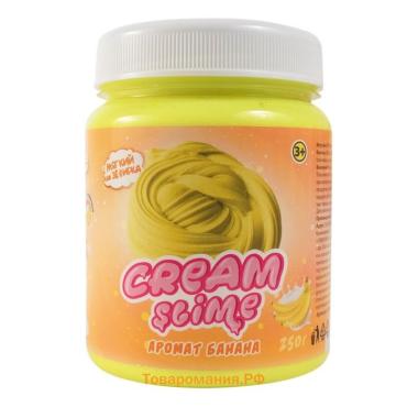 Игрушка ТМ «Slime»Cream-Slime с ароматом банана, 250 г