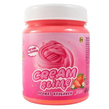 Игрушка ТМ «Slime»Cream-Slime с ароматом клубники, 250 г