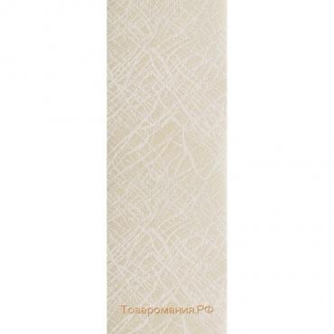 Комплект ламелей для вертикальных жалюзи «Кракле», 5 шт, 180 см, цвет светло-бежевый