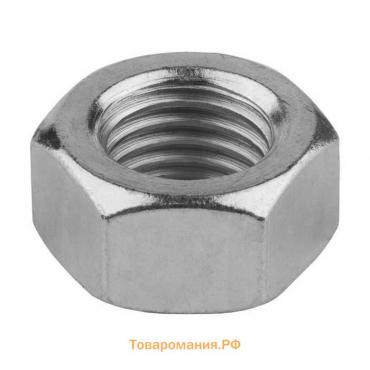 Гайка Steelrex, шестигранная, DIN 934, класс прочности 6, оцинкованная, М5, 25 кг