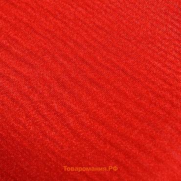 Ткань плательная, органза, гладкокрашенная, ширина 150 см, цвет красный