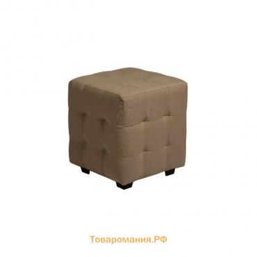 Пуф Генри 400х400х420 Рогожка BROWN