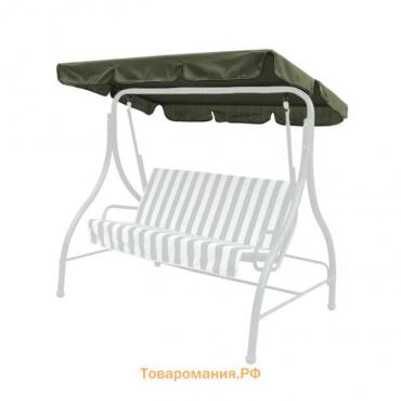 Тент для качелей 130x215,  Tplus оксфорд 210, олива