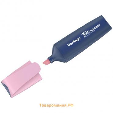 Маркер текстовыделитель 1-5мм Berlingo "Textline HP200" пастельный цвет, фламинго